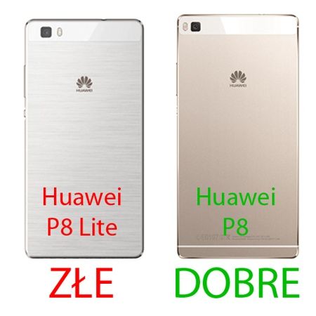Huawei P8 silikonowe etui przezroczyste crystal case Air-corner.