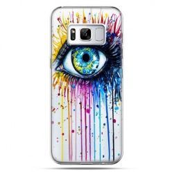 Etui na telefon Samsung Galaxy S8 - kolorowe oko