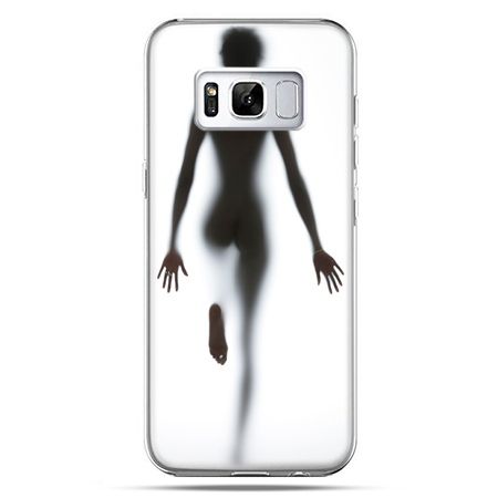Etui na telefon Samsung Galaxy S8 - kobieta za szybą