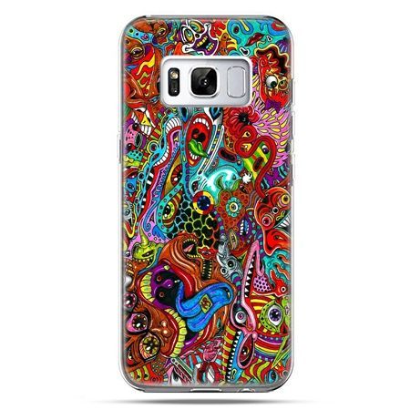 Etui na telefon Samsung Galaxy S8 - kolorowy chaos