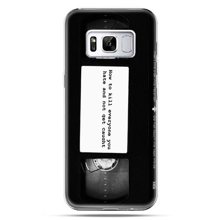 Etui na telefon Samsung Galaxy S8 - kaseta video