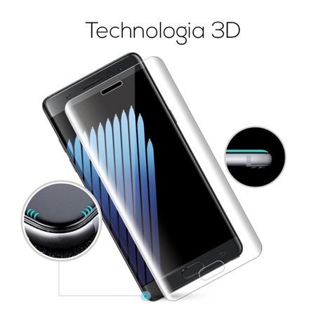 Hartowane szkło na cały ekran 3d Galaxy A5 2017 - bezbarwny.