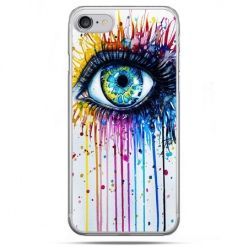 Etui na telefon iPhone 8 - kolorowe oko