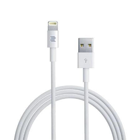 Rock lightning kabel do iPhone , iPad - 1m - Biały.