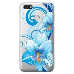 Etui na Huawei P9 Lite mini - niebieski kwiat północy.