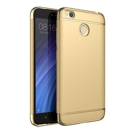 Etui na telefon Xiomi Redmi 4X - Slim MattE Platynowane - Złoty.