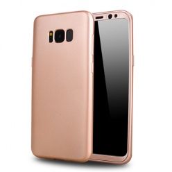 Etui na telefon Samsung Galaxy S8 - Slim MattE 360 - Różowy.