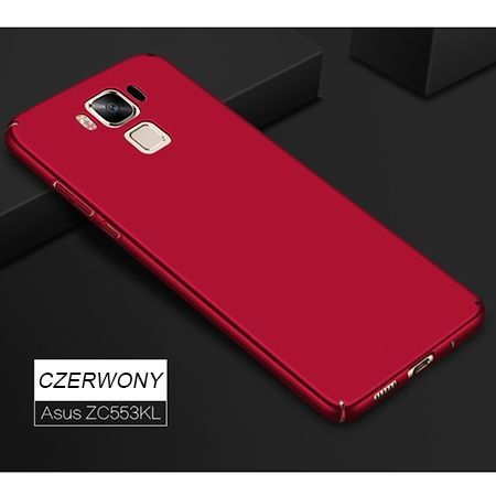 Etui na telefon Asus ZenFone 3 Max 5,5" - Slim MattE - Czerwony.
