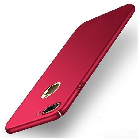 Etui na telefon iPhone 7 Plus - Slim MattE - Czerwony.