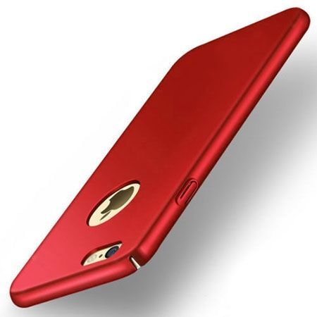 Etui na telefon iPhone 7 - Slim MattE - Czerwony.