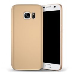 Etui na telefon Samsung Galaxy S6 - Slim MattE - Złoty.