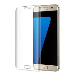Galaxy S6 Edge Plus - hartowane szkło 3D na cały ekran - Bezbarwny.