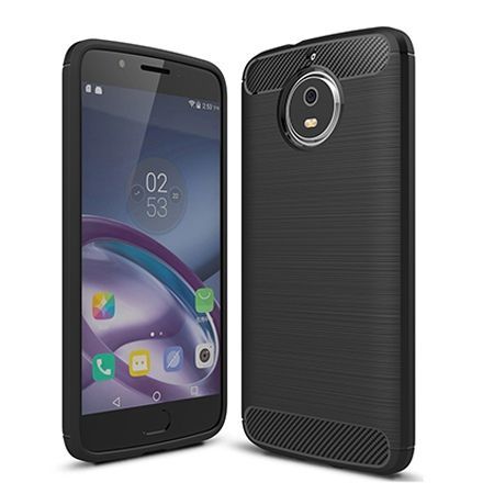 Etui na Motorola Moto G5s - bumper Neo CARBON - Czarny.