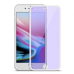 HOCO hartowane szkło na cały ekran  3D Anti-Blue Ray - iPhone 6 / 6s - Biały.