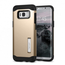 Etui Spigen na Samsung Galaxy S8 Plus - Tough Armor Złoty