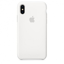 Oryginalne etui Apple na iPhone X Silicone Case - Biały