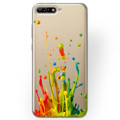 Etui na Huawei Y6 2018 - Kolorowy splash