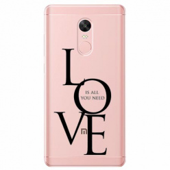 Etui na telefon Xiaomi Note 4X - All you need is LOVE.