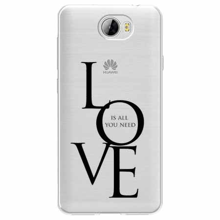Etui na Huawei Y6 II Compact - All you need is LOVE.