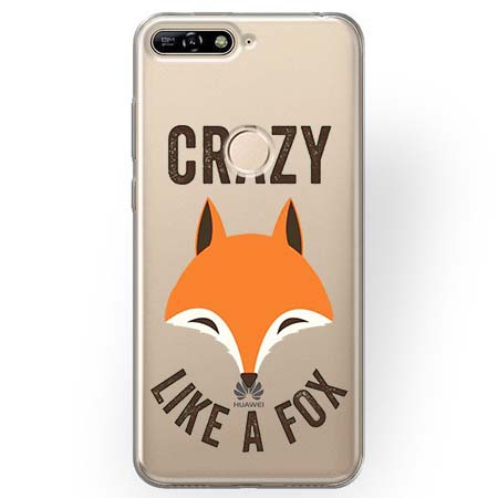 Etui na Huawei Y7 Prime 2018 - Crazy like a fox.