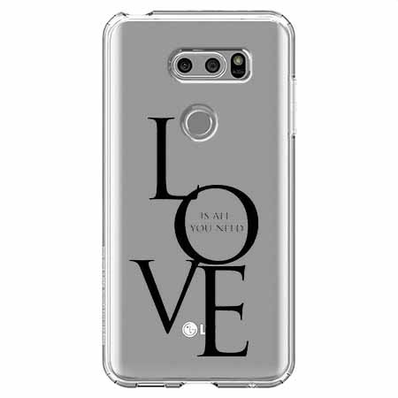 Etui na LG V30 - All you need is LOVE.