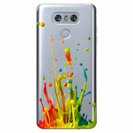 Etui na LG G6 - Kolorowy splash.