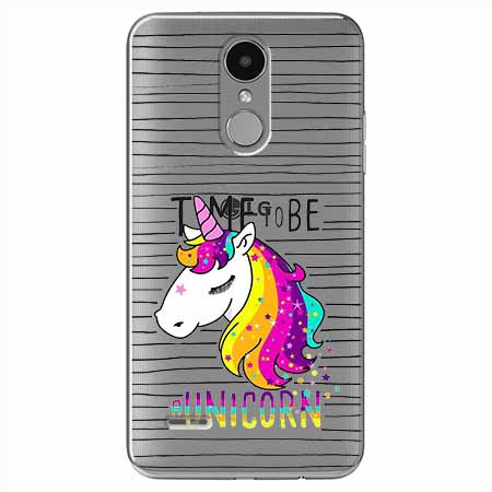 Etui na LG K4 2017 - Time to be unicorn - Jednorożec.
