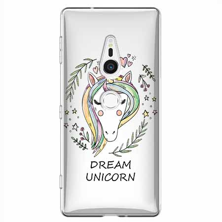 Etui na Sony Xperia XZ2 - Dream unicorn - Jednorożec.