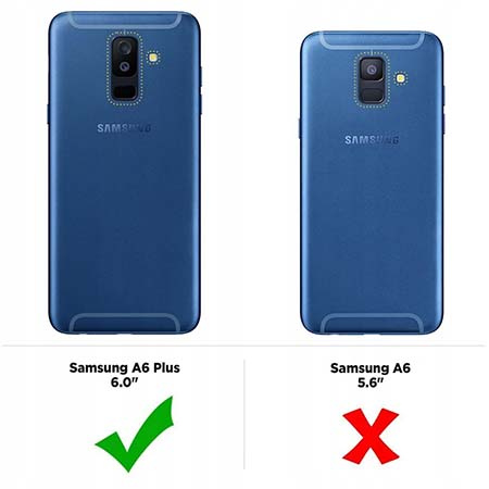 Etui na Samsung Galaxy A6 Plus 2018 - Polne stokrotki.
