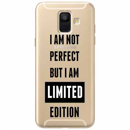 Etui na Samsung Galaxy A8 2018 - I Am not perfect…