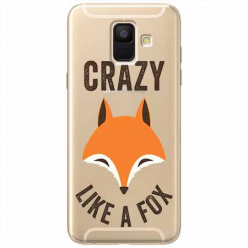 Etui na Samsung Galaxy A8 2018 - Crazy like a fox.