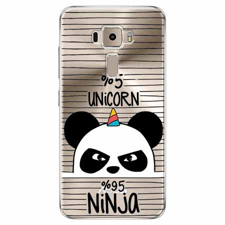 Etui na Zenfone 3 - Ninja Unicorn - Jednorożec.