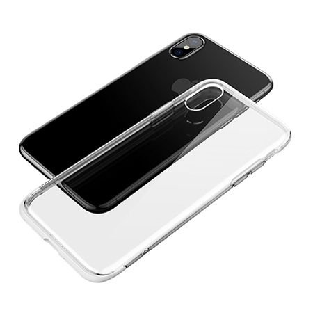 Etui na iPhone XS - silikonowe, przezroczyste crystal case.