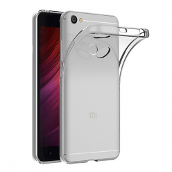 Etui na Xiaomi Redmi Note 5A Prime - silikonowe, przezroczyste crystal case.