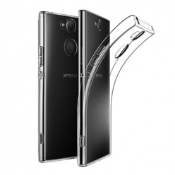 Etui na Sony Xperia XA2 - silikonowe, przezroczyste crystal case.