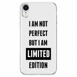Etui na telefon Apple iPhone XR - I Am not perfect…