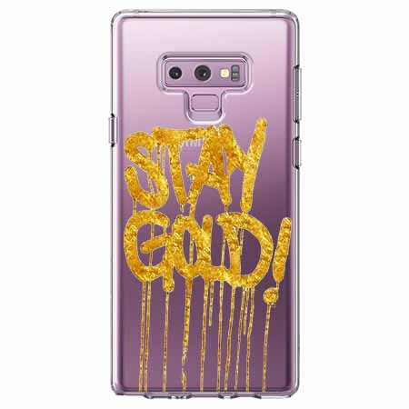 Etui na Samsung Galaxy Note 9 - Stay Gold.