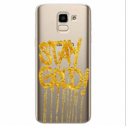 Etui na Samsung Galaxy J6 2018 - Stay Gold.