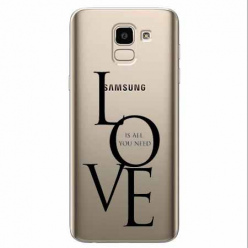 Etui na Samsung Galaxy J6 2018 - All you need is LOVE.