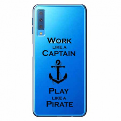 Etui na Samsung Galaxy A7 2018 - Work like a Captain…