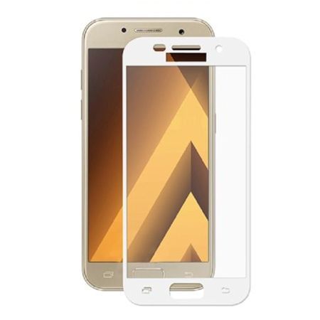 Galaxy A5 2017 hartowane szkło ochronne na ekran 9h - Biały