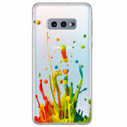 Etui na Samsung Galaxy S10e - Kolorowy splash.