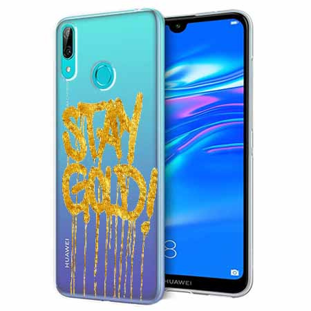 Etui na Huawei P Smart 2019 - Stay Gold.