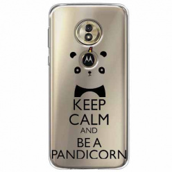 Etui na Motorola G6 Play - Keep Calm… Pandicorn.