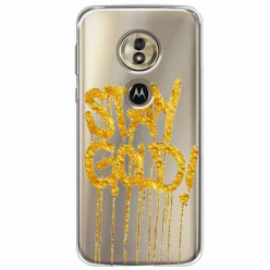 Etui na Motorola G6 Play - Stay Gold.