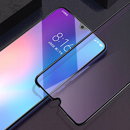 Xiaomi Mi 9 hartowane szkło 5D Full Glue - Czarny