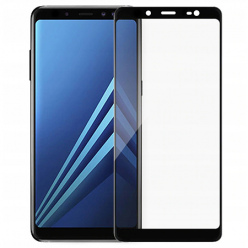 Galaxy J6 2018 hartowane szkło 5D Full Glue - Czarny