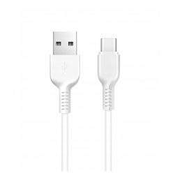Mocny kabel lightning dla iPhone firmy HOCO 1m - Biały