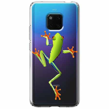 Etui na Huawei Mate 20 Pro - Zielona żabka.