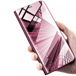 Etui na Galaxy S8 Plus Clear View z klapką - Różowy